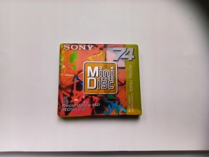 MiniDisc MD SONY TOPAZ YELLOW 74 Japan 1szt
