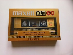 Maxell XLII 60 1985r. USA 1szt,