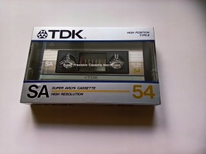 TDK SA 54 1985 1szt Japan