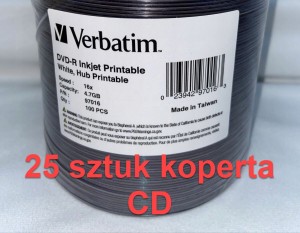 Verbatim DVD-R x16 Printable 25szt