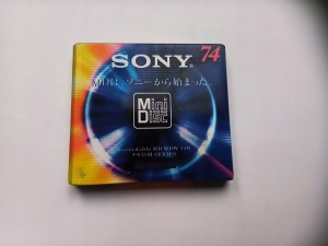 MiniDisc MD SONY Prism 74 Japan 1szt