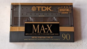 TDK MA-X 90 1989r. NOWA 1szt Japan 1szt 