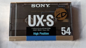 SONY UX-S 54 1988r. Japan  NOWA 1szt  