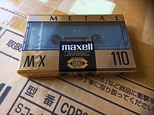 Maxell MX 110 Metal 1992 NOWA 1szt 