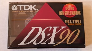 TDK DS-X 90 1991r. 1szt 