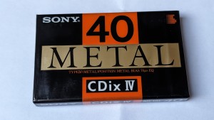 SONY CDix IV Metal 40 1990r Japan 1szt. 