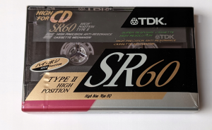 TDK SR 60 1990r Japan 1szt    