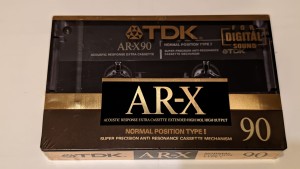 TDK AR-X 90 Japan 1szt 1989/90 