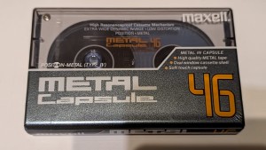 Maxell Metal Capsule 46 1990 Japan -1szt 