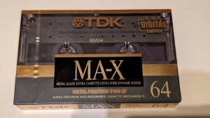 TDK MA-X 64 1989r. NOWA 1szt Japan 1szt  