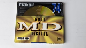 MiniDisc MD Maxell GOLD MD 74 1szt