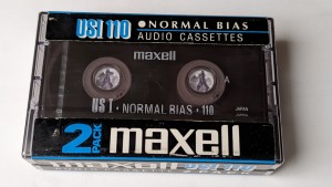 Maxell US I 110 1990r. 2szt- 2pack.