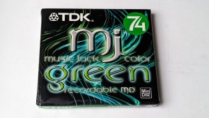 MiniDisc MD TDK Music Jack Green74 nowy 1szt-