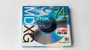 MiniDisc MD TDK MD-XG 74 nowy 1szt..