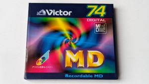 MiniDisc MD Victor JVC  74 1szt ..