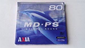 MiniDisc MD Axia PS 80 Blue Japan 1szt