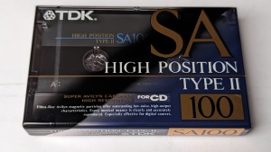 TDK SA 100 1992r. 1szt  Japan