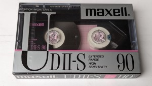 Maxell UDII-S 90 1988r. NOWA 1szt. Japan