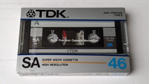 TDK SA 46 1985r. NOWA 1szt  folia