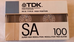 TDK SA 100 1988r. 1szt 