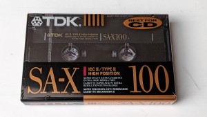 TDK SA-X 100 1990r. NOWA