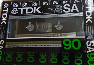 TDK SA 90 1985r Japan . NOWA 1szt   