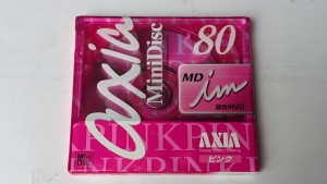MiniDisc MD Axia Fuji Pink  80 1szt