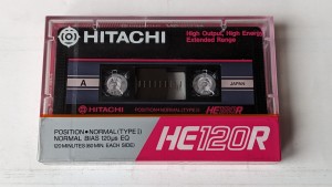 HITACHI Maxell HE 120 R 1985r  Japan 1szt.